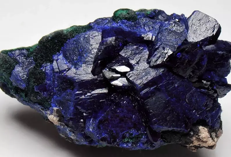 Azurite crystal