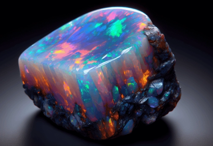 how is opal formed