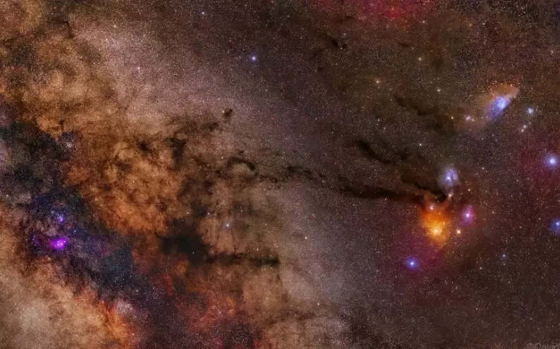 Scorpius constellation