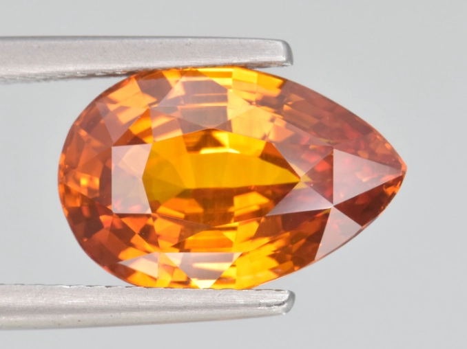 orange sapphire meaning