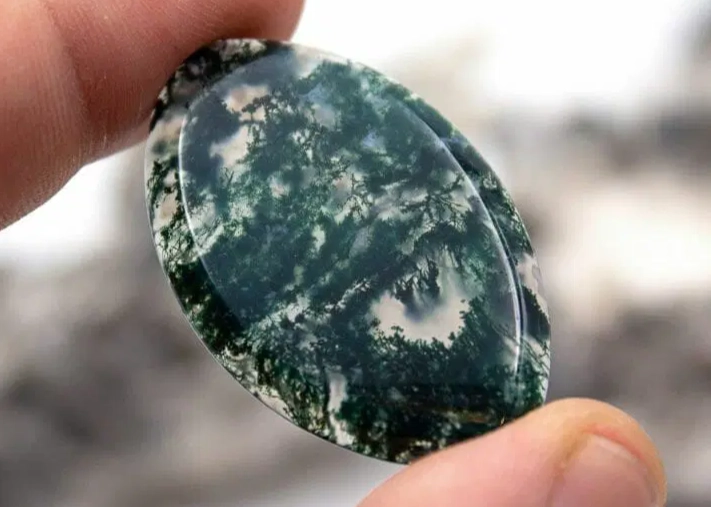 moss agate healing properties