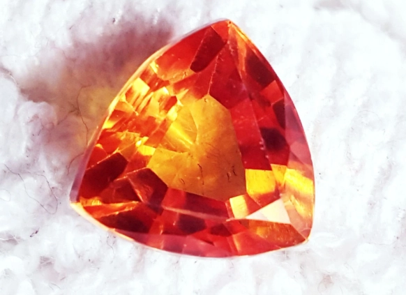 orange sapphire name