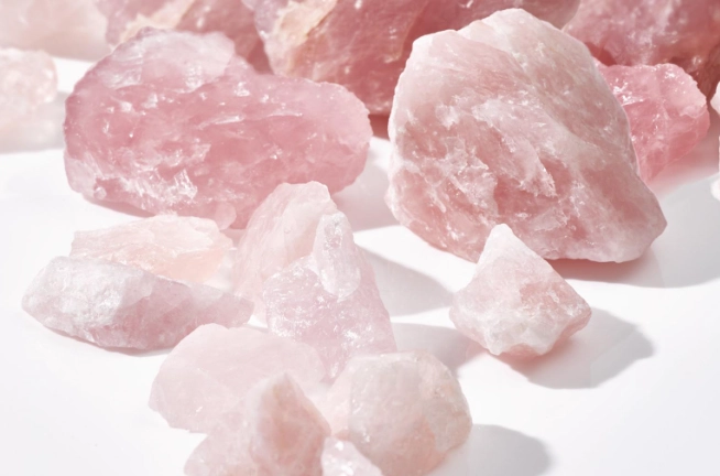 pink quartz vs rose quartz