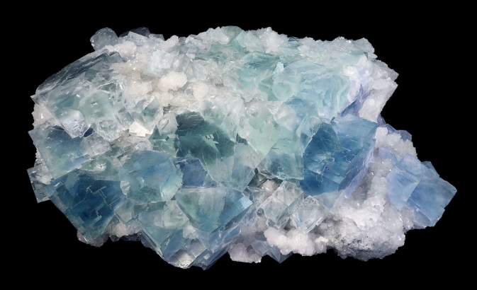 how to identify real blue fluorite