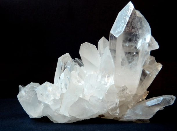 natural clear quartz crystal