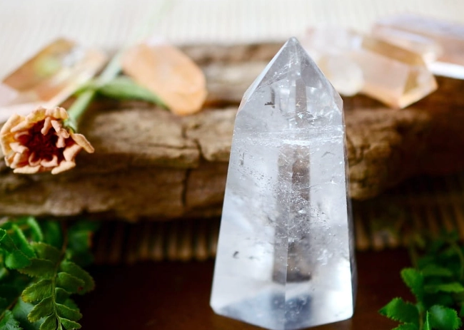 clear quartz healing