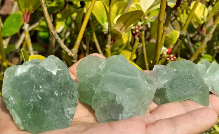 blue fluorite crystal meaning