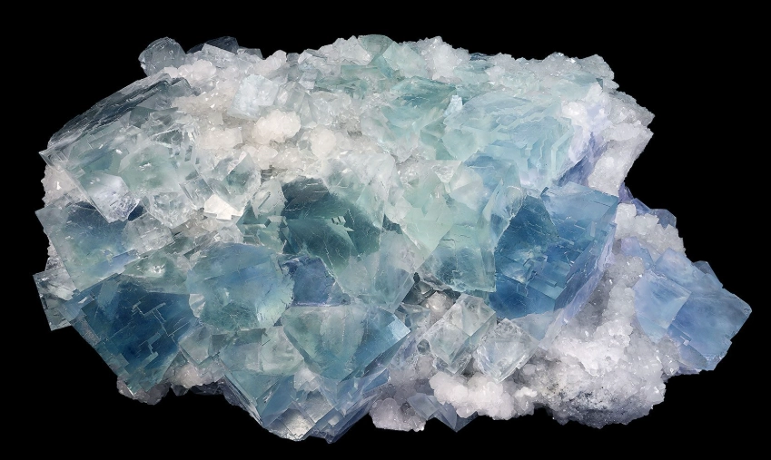 Raw Blue Fluorite