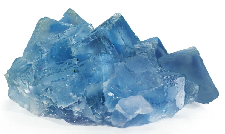 Blue Fluorite Crystal