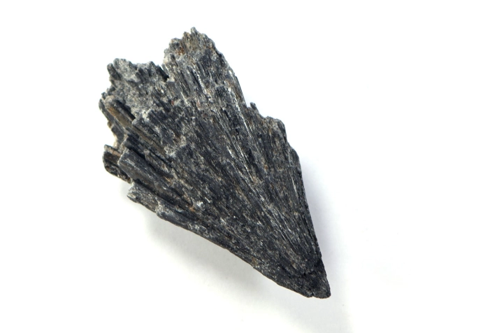 black kyanite crystal