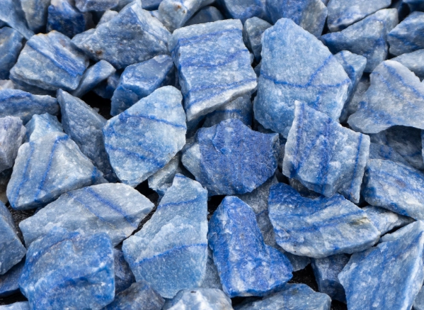 blue aventurine crystal