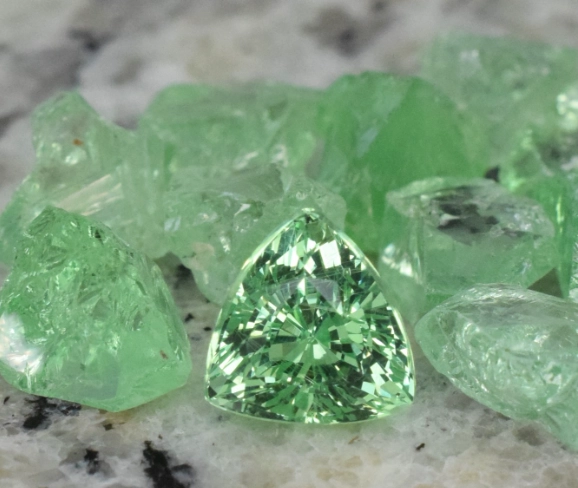 green garnet