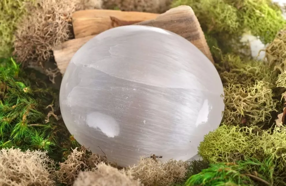 selenite crystal
