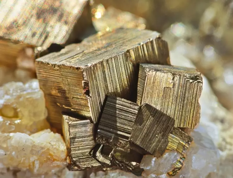 pyrite crystal