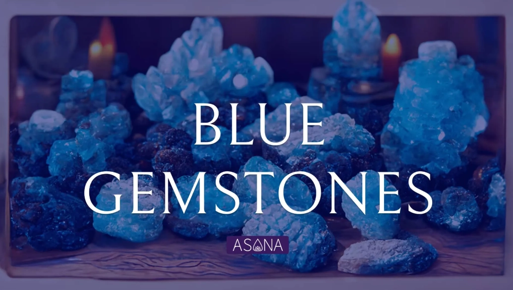 types of blue crystals