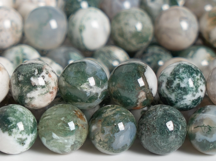 green moss agate value