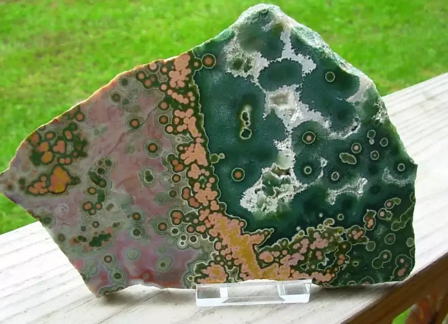 green Ocean Jasper healing properties