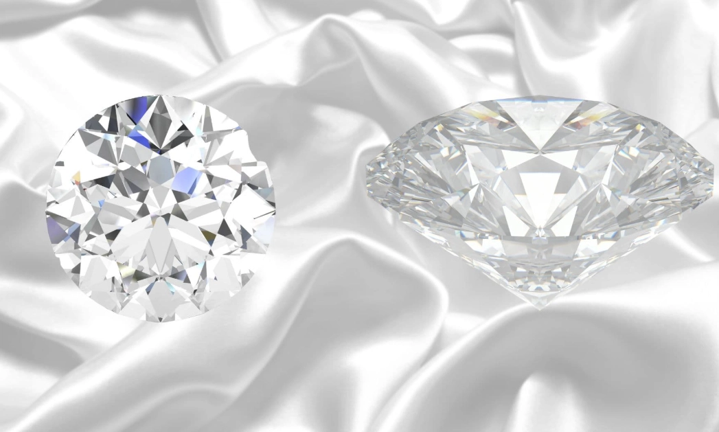 white sapphire engagement ring