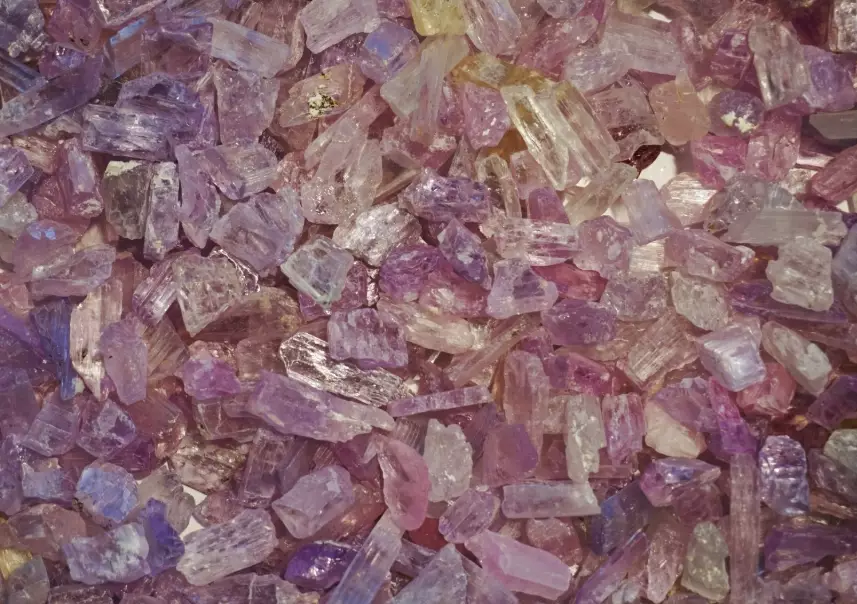 kunzite color chart kunzite color chart